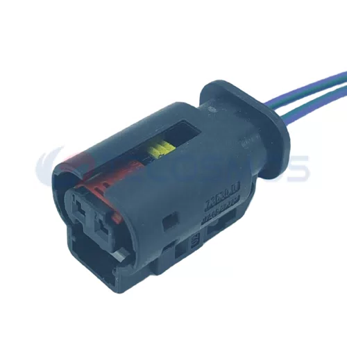Wire Harness Plug of Automobile Waterproof Connector 2 Pin Female 09405621 - image 2